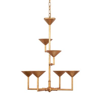 Visual Comfort Signature Eleanor Chandelier - Color: Gold - Size: Small - J