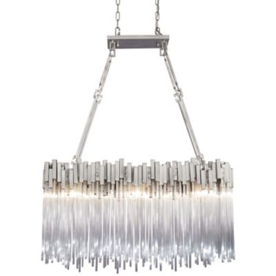 VLZ2223868 Varaluz Matrix Linear Chandelier - Color: Silver - sku VLZ2223868
