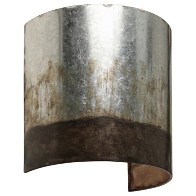 Varaluz Cannery 1-Light Sconce - Color: Grey - Size: 1 light - 323W01OG