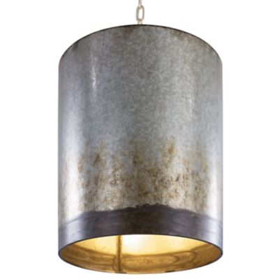 Varaluz Cannery Pendant Light - Color: Grey - Size: 16-In. Diameter - 323P0