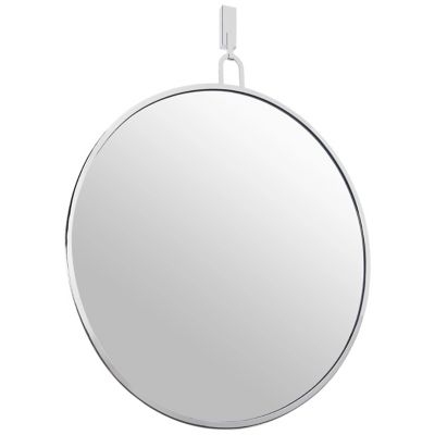 Varaluz Round Stopwatch Mirror - Color: Silver - 407A01PN