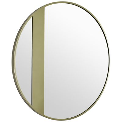 Cadet 30-In. Round Accent Mirror