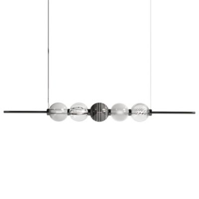 Venini Abaco Linear Chandelier Light - Color: White - Size: Large - FL38230