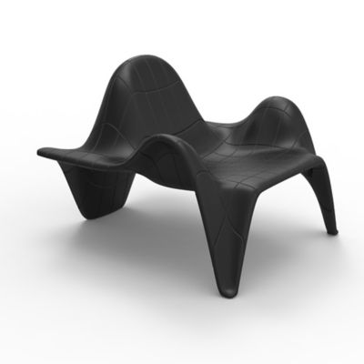 Vondom F3 Club Chair - Color: Black - 60001-Black