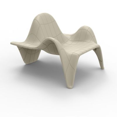 Vondom F3 Club Chair - Color: Cream - 60001-Ecru