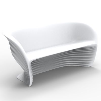 Vondom Biophilia Outdoor Sofa - Color: White - 59003-White