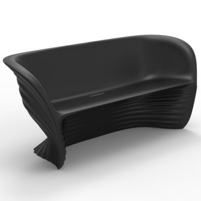 Vondom Biophilia Outdoor Sofa - Color: Black - 59003-Black