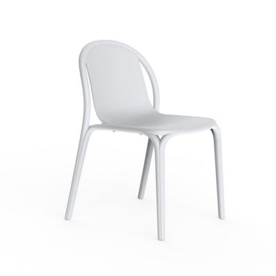 Vondom Brooklyn Chair - Color: White - 65037-WHITE