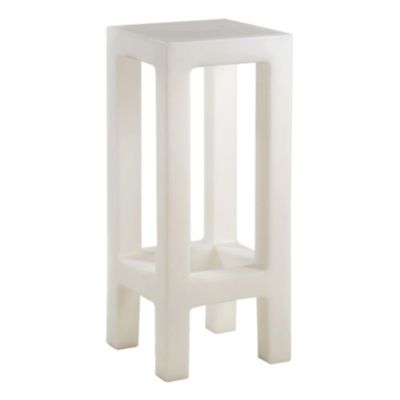 VONY3725801 Vondom Jut Outdoor Bar Stool - Color: White - 4441 sku VONY3725801