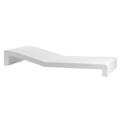 Vondom Jut Sun Chaise - Color: White - 44404-WHITE