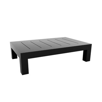 Vondom Jut Table 120 - Color: Black - 44403F-ANTHRACITE