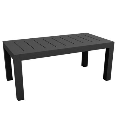 Vondom Jut Table 180 - Color: Black - 44406-ANTHRACITE