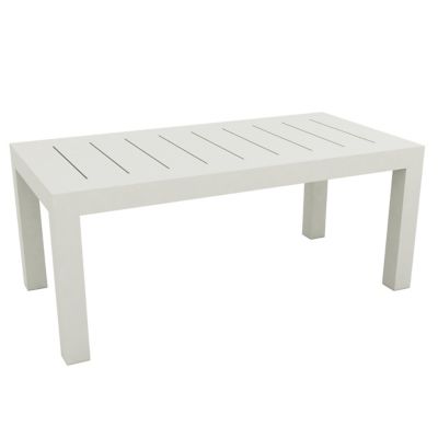 Vondom Jut Table 180 - Color: White - 44406-ICE