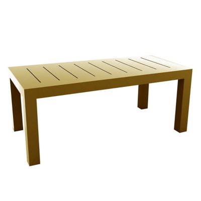 VONY3726572 Vondom Jut Table 180 - Color: Gold - 44406F-CHAMPA sku VONY3726572