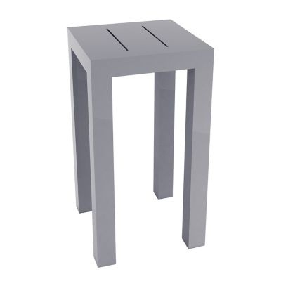 Vondom Jut Table 50 - Color: Silver - 44411F-STEEL