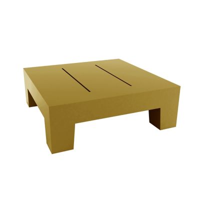 Vondom Jut Table 60 - Color: Gold - 44405F-CHAMPAGNE