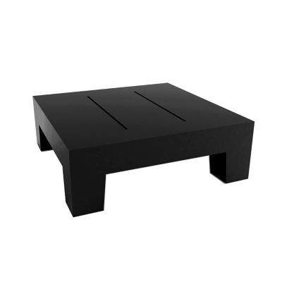 Vondom Jut Table 60 - Color: Black - 44405F-BLACK