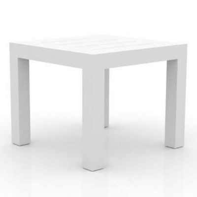 Vondom Jut Table 90 - Color: White - 44410-WHITE