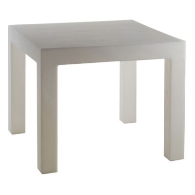 Vondom Jut Table 90 - Color: White - 44410-ICE