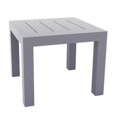 VONY3726646 Vondom Jut Table 90 - Color: Silver - 44410F-STEEL sku VONY3726646