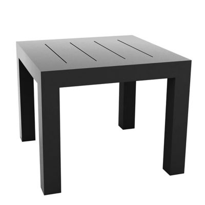 Vondom Jut Table 90 - Color: Black - 44410F-ANTHRACITE