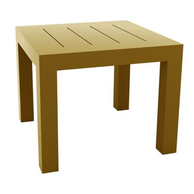 Vondom Jut Table 90 - Color: Gold - 44410F-CHAMPAGNE