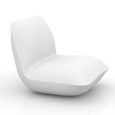 VONY3726992 Vondom Pillow Lounge Chair - Color: White - 55001F sku VONY3726992