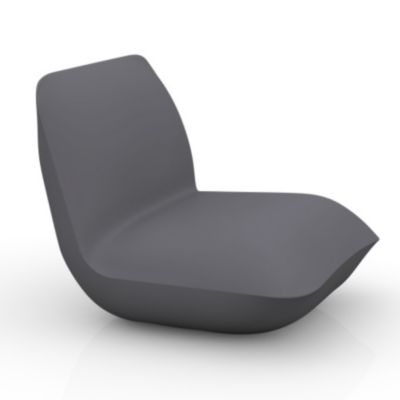 VONY3726996 Vondom Pillow Lounge Chair - Color: Black - 55001F sku VONY3726996