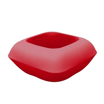 Vondom Pillow Pot Matte Finish - Color: Red - 55004-RED