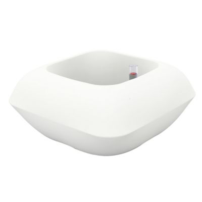 Vondom Pillow Pot Matte Finish - Color: White - 55004R-Ice