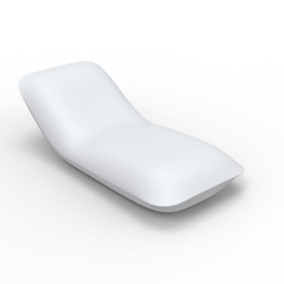 Vondom Pillow Sun Chaise - Color: White - 55013F-WHITE