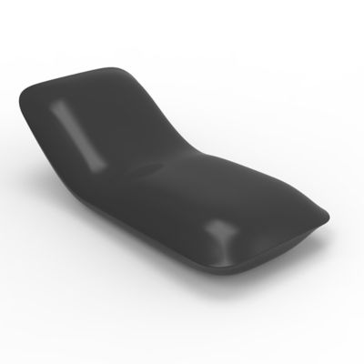 Vondom Pillow Sun Chaise - Color: Black - 55013F-ANTHRACITE