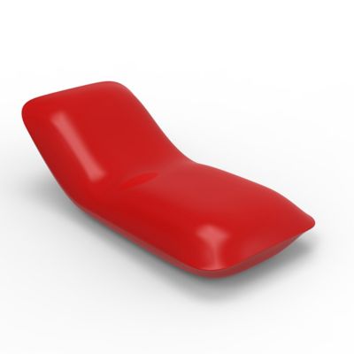 VONY3727106 Vondom Pillow Sun Chaise - Color: Red - 55013F-RED sku VONY3727106