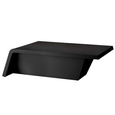 Vondom Rest Table Sofa - Color: Black - 53007-BLACK