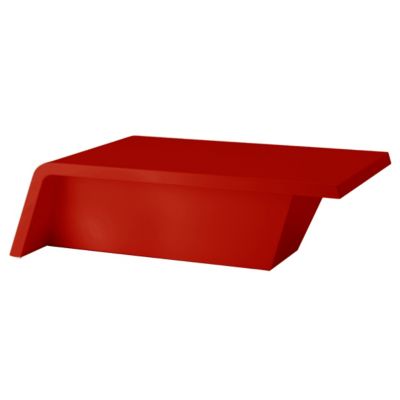 Vondom Rest Table Sofa - Color: Red - 53007-RED