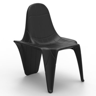 Vondom F3 Dining Chair - Color: Black - 60003-BLACK