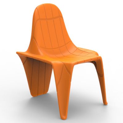 Vondom F3 Dining Chair - Color: Orange - 60003-ORANGE