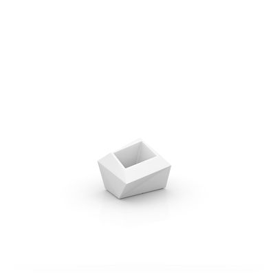 Vondom FAZ Planter - Color: White - 54020A-WHITE