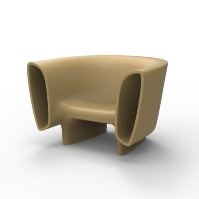 Vondom Bum Bum Outdoor Lounge Chair - Color: Beige - 65008-BEIGE