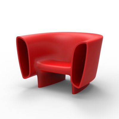 Vondom Bum Bum Outdoor Lounge Chair - Color: Red - 65008-RED