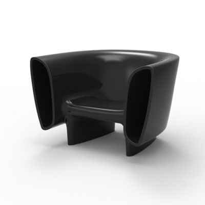 Vondom Bum Bum Outdoor Lounge Chair - Color: Black - 65008F-BLACK