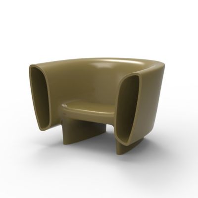 Vondom Bum Bum Outdoor Lounge Chair - Color: Green - 65008F-KHAKI