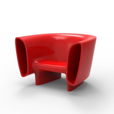 Vondom Bum Bum Outdoor Lounge Chair - Color: Red - 65008F-RED