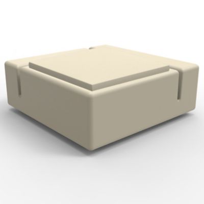 Vondom Kes Sectional Sofa - Color: Beige - 64001-Ecru