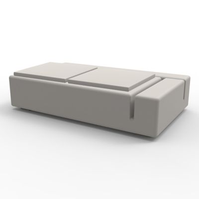 Vondom Kes Sectional Sofa Double - Color: Beige - 64002-Taupe