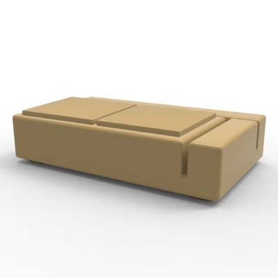 Vondom Kes Sectional Sofa Double - Color: Beige - 64002F-Beige