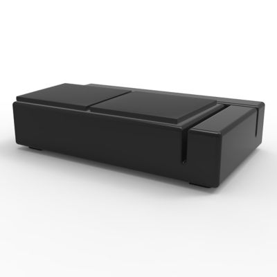 Vondom Kes Sectional Sofa Double - Color: Black - 64002F-Black