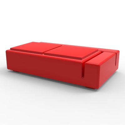 Vondom Kes Sectional Sofa Double - Color: Red - 64002F-Red