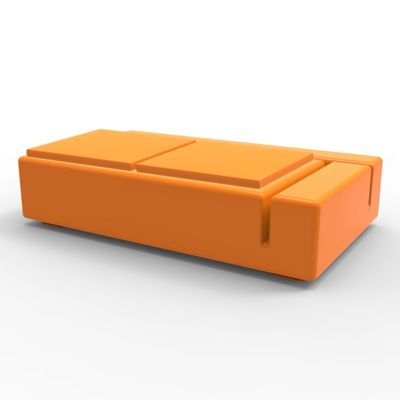 Vondom Kes Sectional Sofa Double - Color: Orange - 64002F-Orange