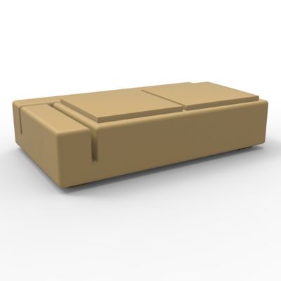 Vondom Kes Sectional Sofa Double - Color: Beige - 64003-Beige